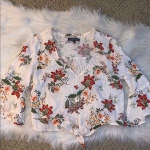 Crop top blouse